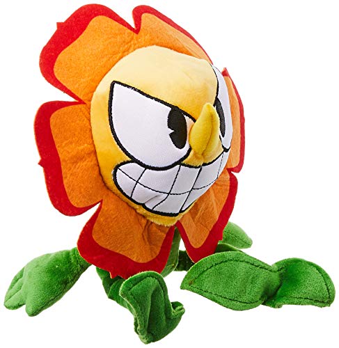 Funko Plush: Cuphead - Cagney Carnantion Collectible Figure, Multicolor