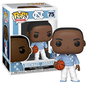 Funko POP Basketball: UNC - Michael Jordan (Warm Ups) Multicolor, 3.75 inches