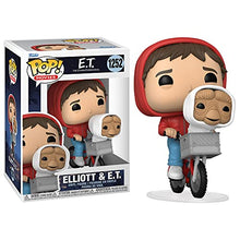 Load image into Gallery viewer, Funko Pop! Movies: E.T. The Extra-Terrestrial - Elliot with E.T. in Basket, Multicolor, 3.75 inches