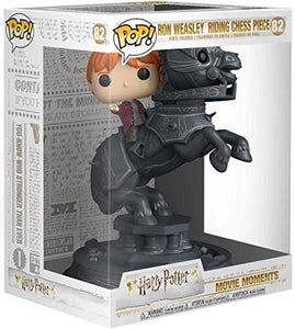 Funko Movie Moment: Harry PotterRon Riding Chesspiece, Multicolor