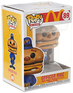 Funko Pop! Ad Icons: McDonald's - Officer Big Mac, Multicolor (45726)