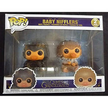 Load image into Gallery viewer, Funko Pop Movies: Fantastic Beasts 2 Crimes of Grindelwald - Baby Niffler (Brown and Tan) 2-Pack