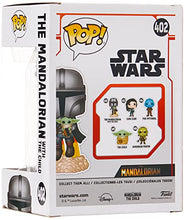 Load image into Gallery viewer, Funko Pop! Star Wars: The Mandalorian - Mandalorian Flying with The Child Grey