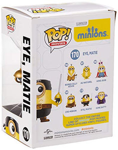 Funko POP Movies: Minions Figure, Eye Figure, Matie