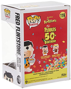 Funko Pop! Ad Icons: Fruity Pebbles - Fred with Cereal, Multicolor