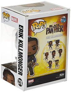 Funko Pop! Marvel: Black Panther Movie-Erik Killmonger (Styles May Vary) Collectible Figure