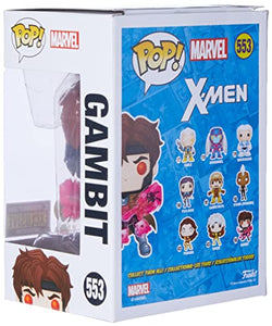 Pop X-Men Gambit Glow-in-The-Dark Vinyl Figure - Entertainment Earth Exclusive