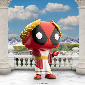 Funko Pop! Marvel: Deadpool 30th - Roman Senator Deadpool, 3.75 inches