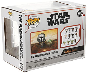 Funko 49930 POP Moment: Mandalorian-Mandalorian & Child Collectible Toy, Multicolour