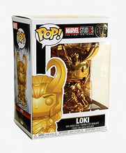 Load image into Gallery viewer, Funko Pop Marvel: Marvel Studios 10 - Loki (Gold Chrome) Collectible Figure, Multicolor