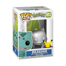 Load image into Gallery viewer, POP Games: Pokemon - Bulbasaur (Silver Metallic) Collectible Vinyl Figure, Multicolor, 3.5, Not appropriate for children under the age of 3 yrs