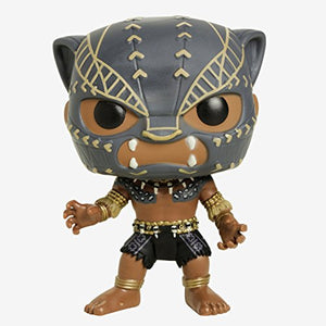 Funko POP! Marvel: Black Panther Movie - Black Panther (Warrior Falls) Collectible Figure