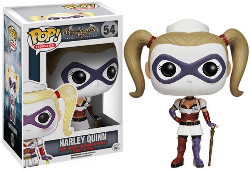 Funko POP Heroes: Arkham Asylum Nurse Harley Quinn,Multi-colored