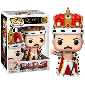 Funko Pop! Rocks: Freddie Mercury King Multicolor, 3.75 inches