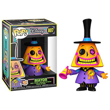 Load image into Gallery viewer, Funko Pop! Disney: The Nightmare Before Christmas - Mayor (Blacklight)