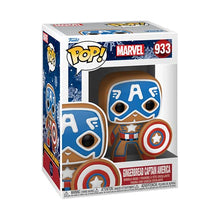 Load image into Gallery viewer, Funko Pop! Marvel: Gingerbread Captain America