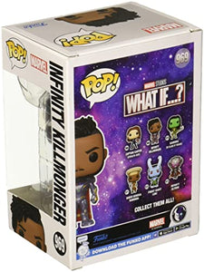 Funko POP Marvel: What If? - Infinity Killmonger,Multicolor