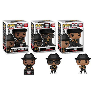 Funko Pop! Rocks: Run-DMC - Run Multicolor, 3.75 inches