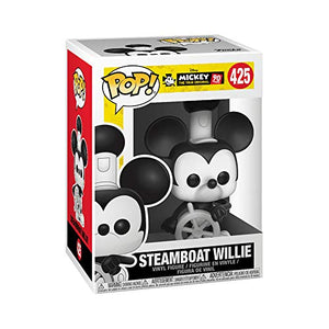 Funko Pop! Disney: Mickey's 90th- Steamboat Willie