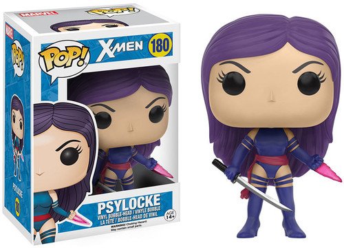 Funko X-Men Psylocke Pop Marvel Figure,Multi