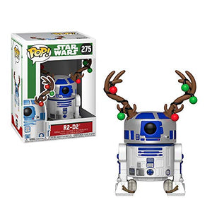 Star Wars: Holiday - R2D2 with Antlers Collectible Figure, Multicolor