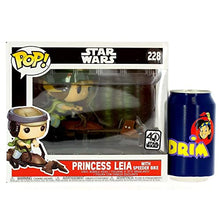 Load image into Gallery viewer, Funko Pop Deluxe: Leia on Speeder Bike Collectible Vinyl Figure (Styles May Vary) (Princess Leia)