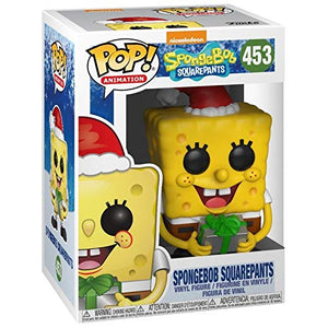 Funko Pop Animation: Spongebob Squarepants - Holiday Spongebob Collectible Figure, Multicolor