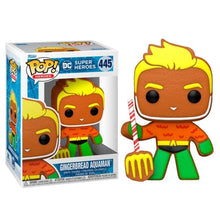 Load image into Gallery viewer, Funko Pop! Heroes: DC Holiday - Gingerbread Aquaman