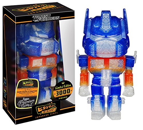 Funko  Hikari: Transformers - Optimus Prime Clear Glitter Figure