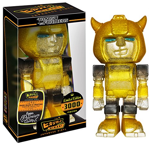 Funko  Hikari: Transformers - Bumblebee Clear Glitter Figure